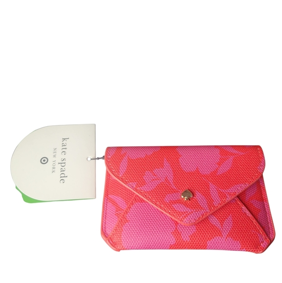 kate spade new york x Target Handbags - NWT Classic Rose Envelope Card Case - kate spade x Target